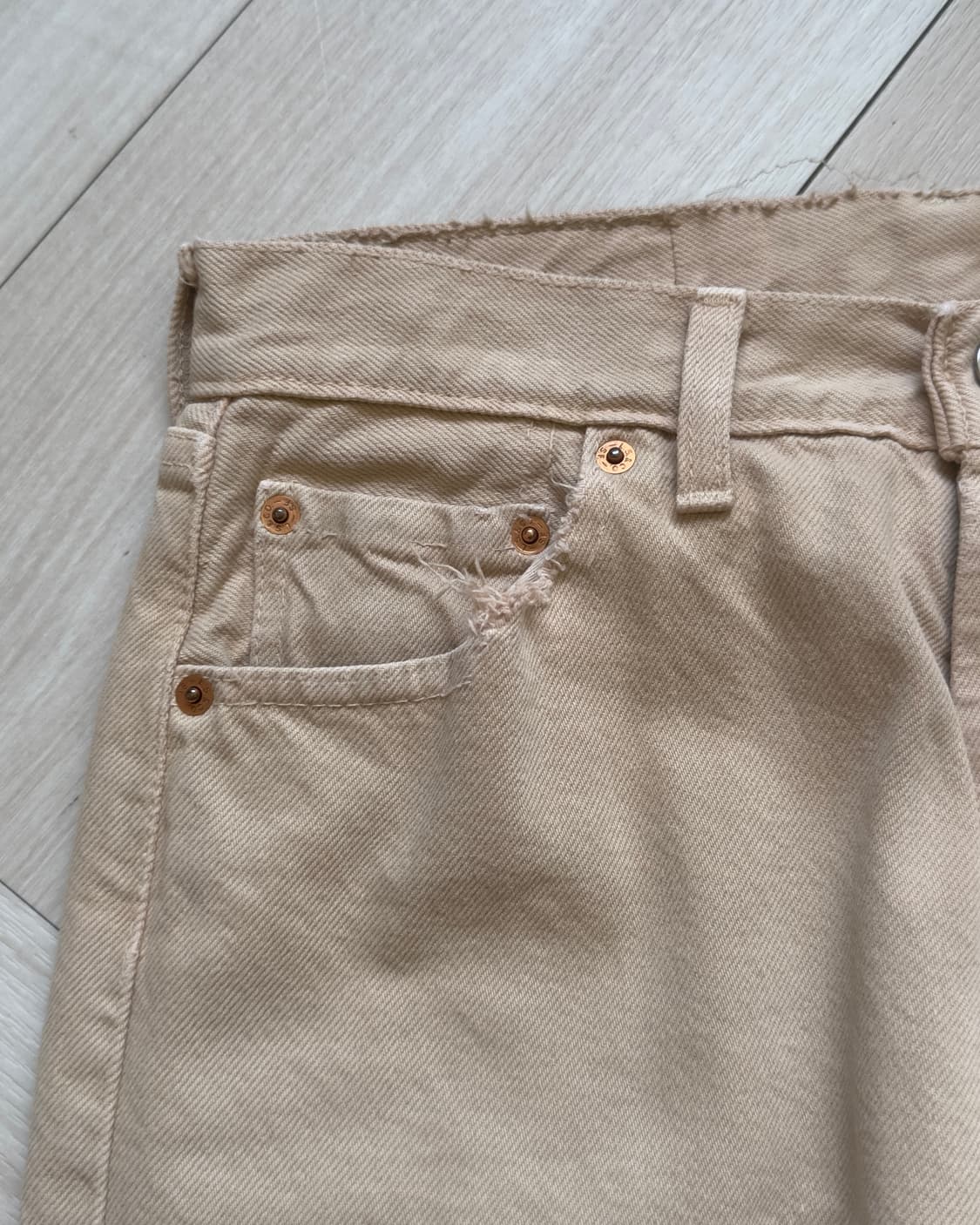 [levis 501]painting destroyed pants 상품이미지4