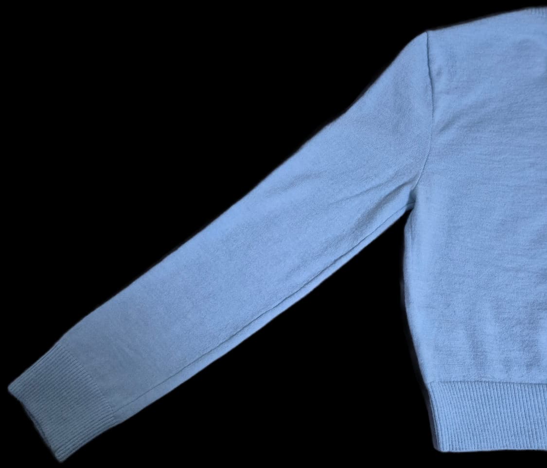 무신사스탠다드 우먼 라운드넥 가디건 파스텔블루 상품이미지9