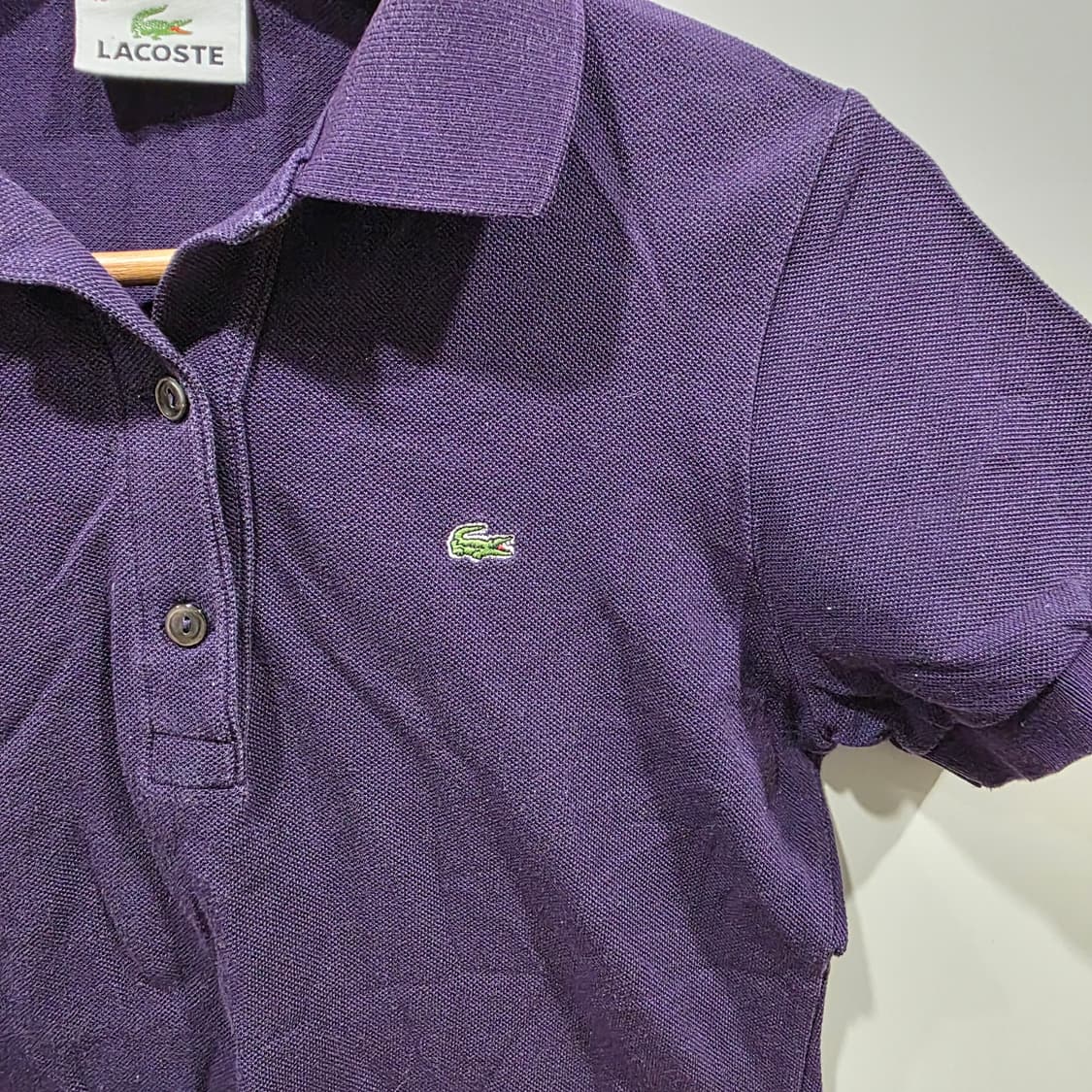 라코스테 일본판 여성 PK 반팔 카라티 상품이미지3