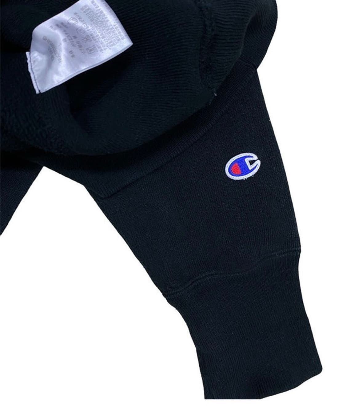 빈티지 챔피온 피그먼트 로고 후드티 상품이미지4