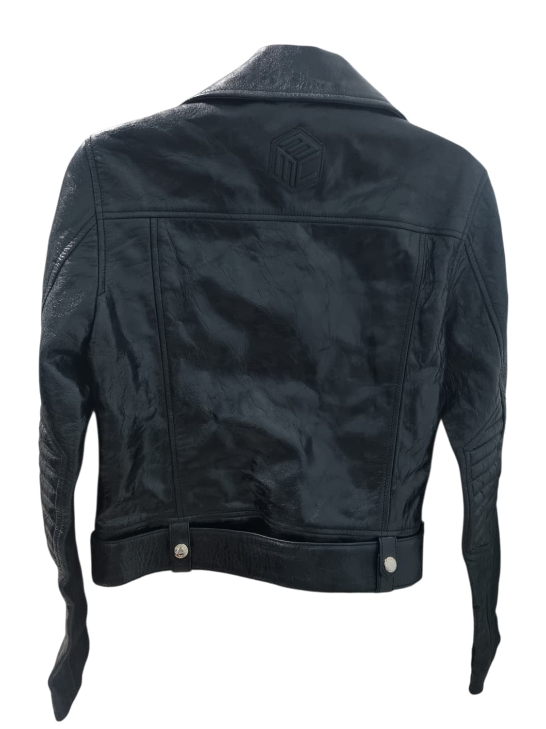 MCM 엠씨엠 메이드 인 이태리 가죽 라이더 자켓 xs 상품이미지2