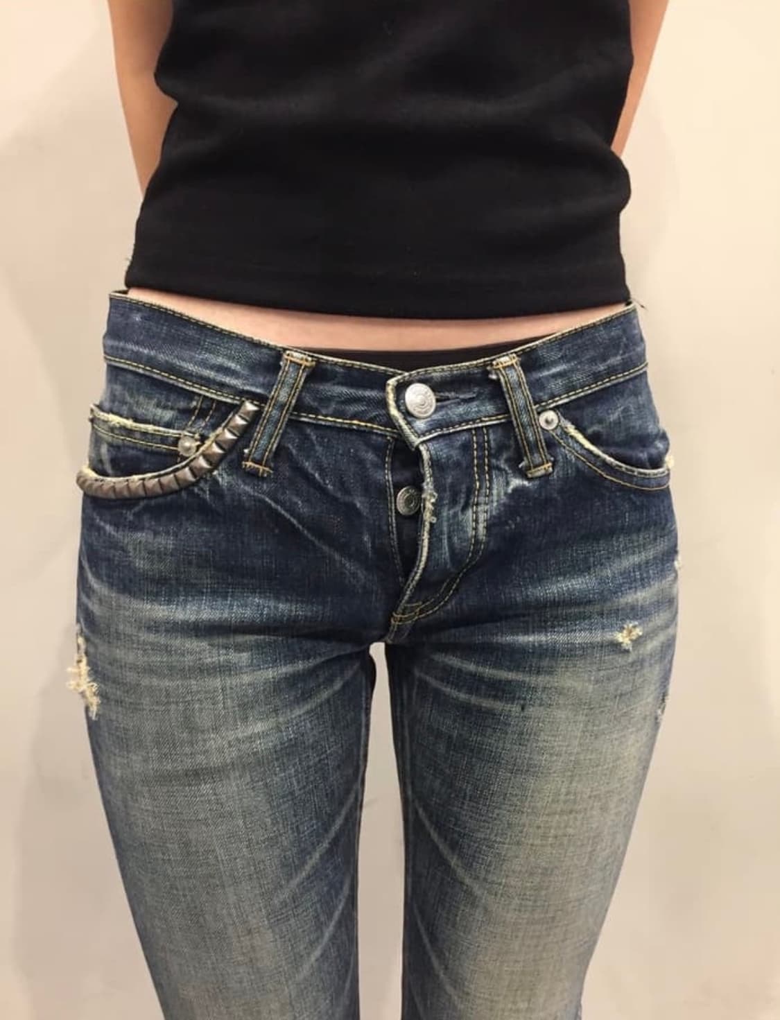 히스테릭글래머 부츠컷진 상품이미지3