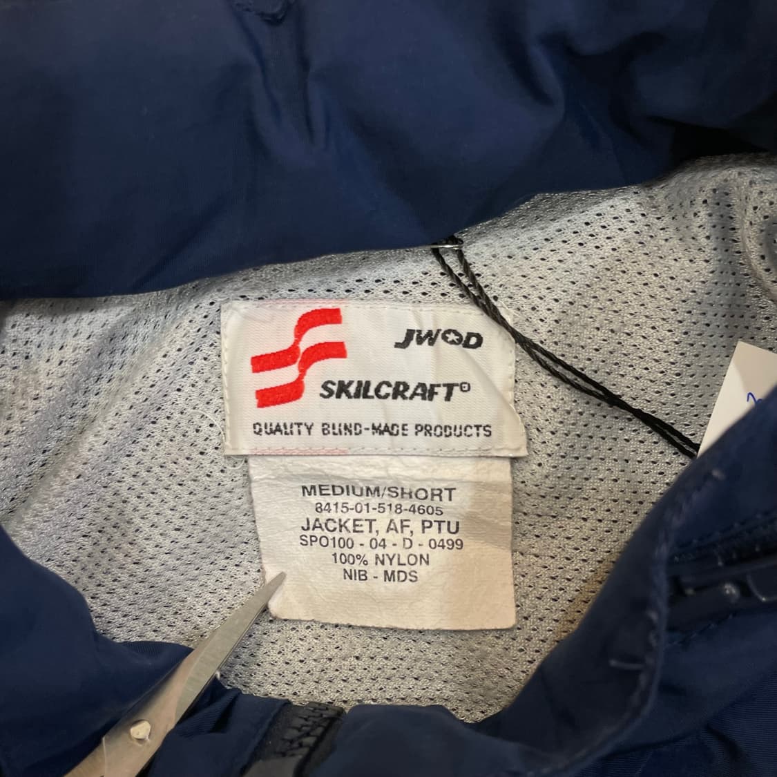 (M) 오리지널 US IPFU 미공군 바람막이 자켓 상품이미지8