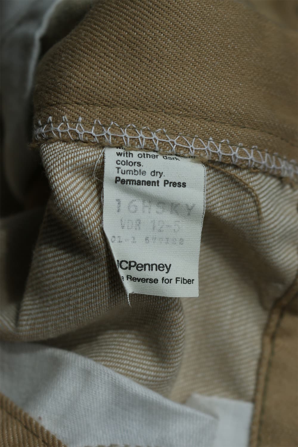 90s JC Penney 브라운 부츠컷 팬츠 상품이미지9