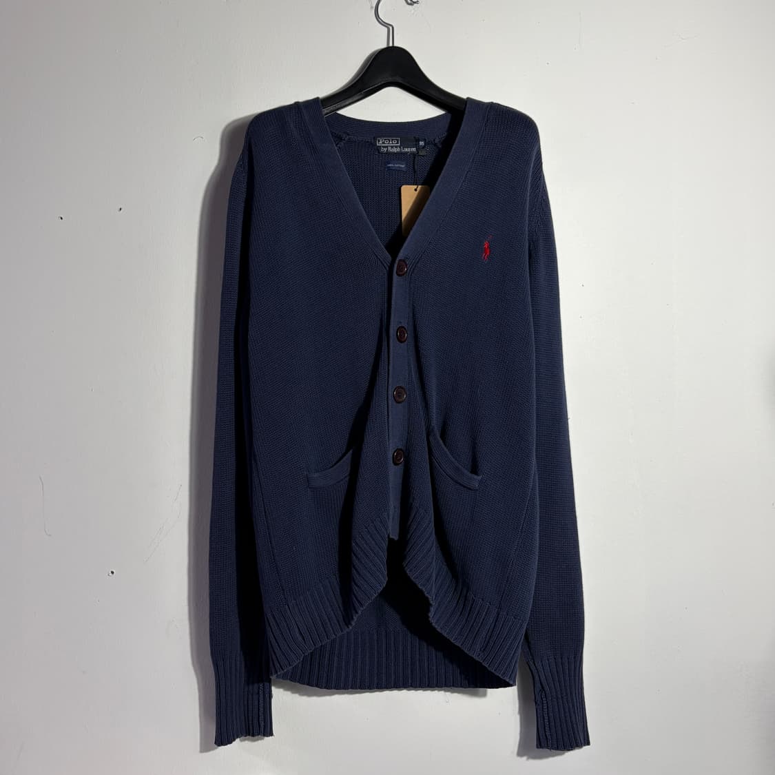 폴로  네이비 브이넥  니트 가디건 (무료배송) 상품이미지1