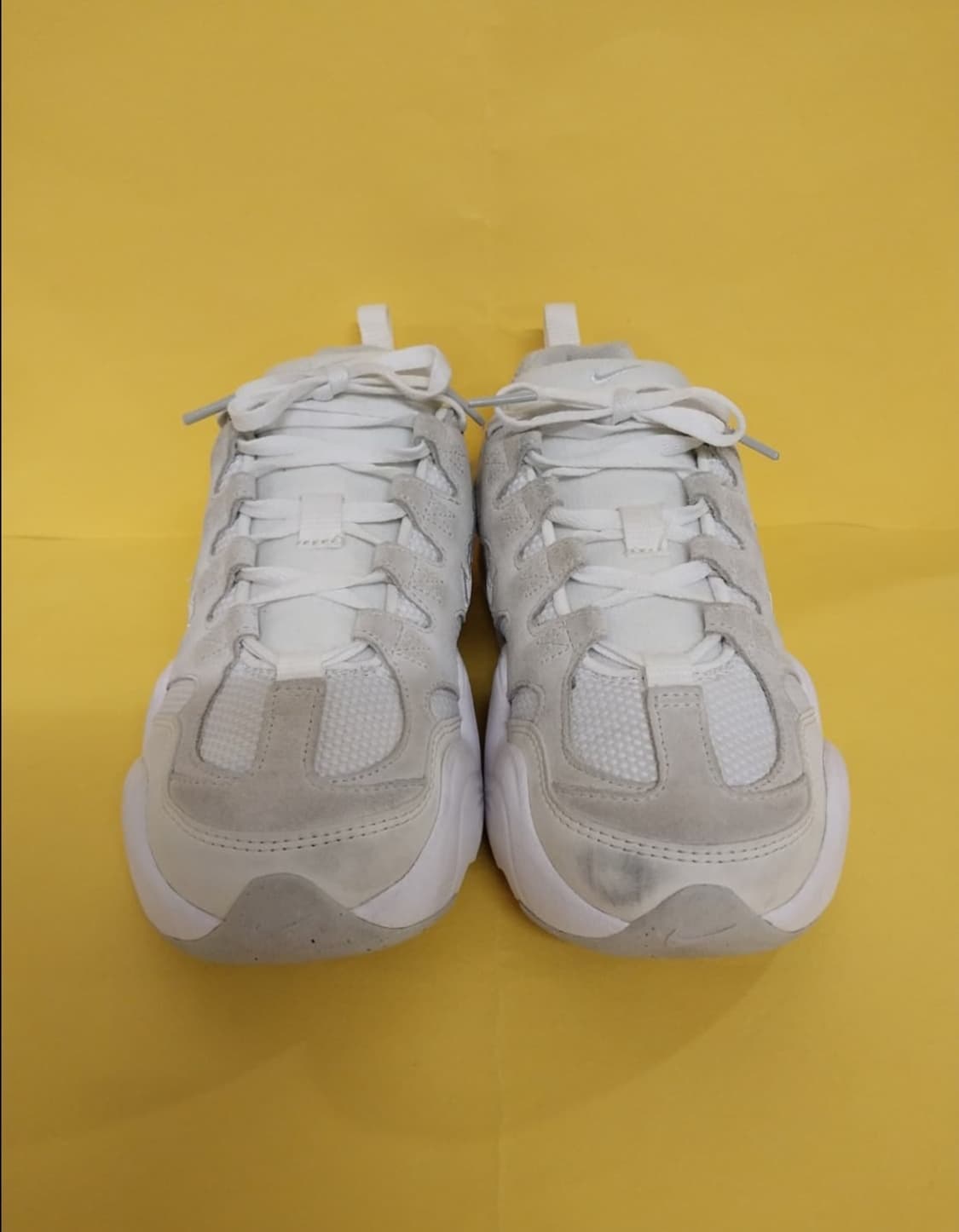 여성 나이키 테크 헤라 화이트 런닝화, 운동화 (235) 상품이미지2