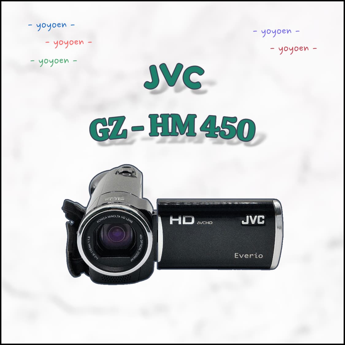 JVC GZ-HM450 빈티지캠코더 [ 꾸미기0 ] 상품이미지1
