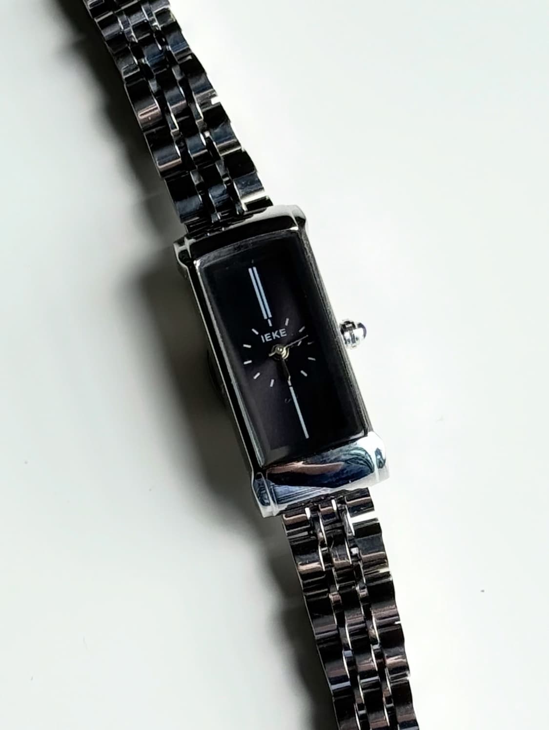 IEKE Silver Rectangular Quartz Watch 상품이미지3