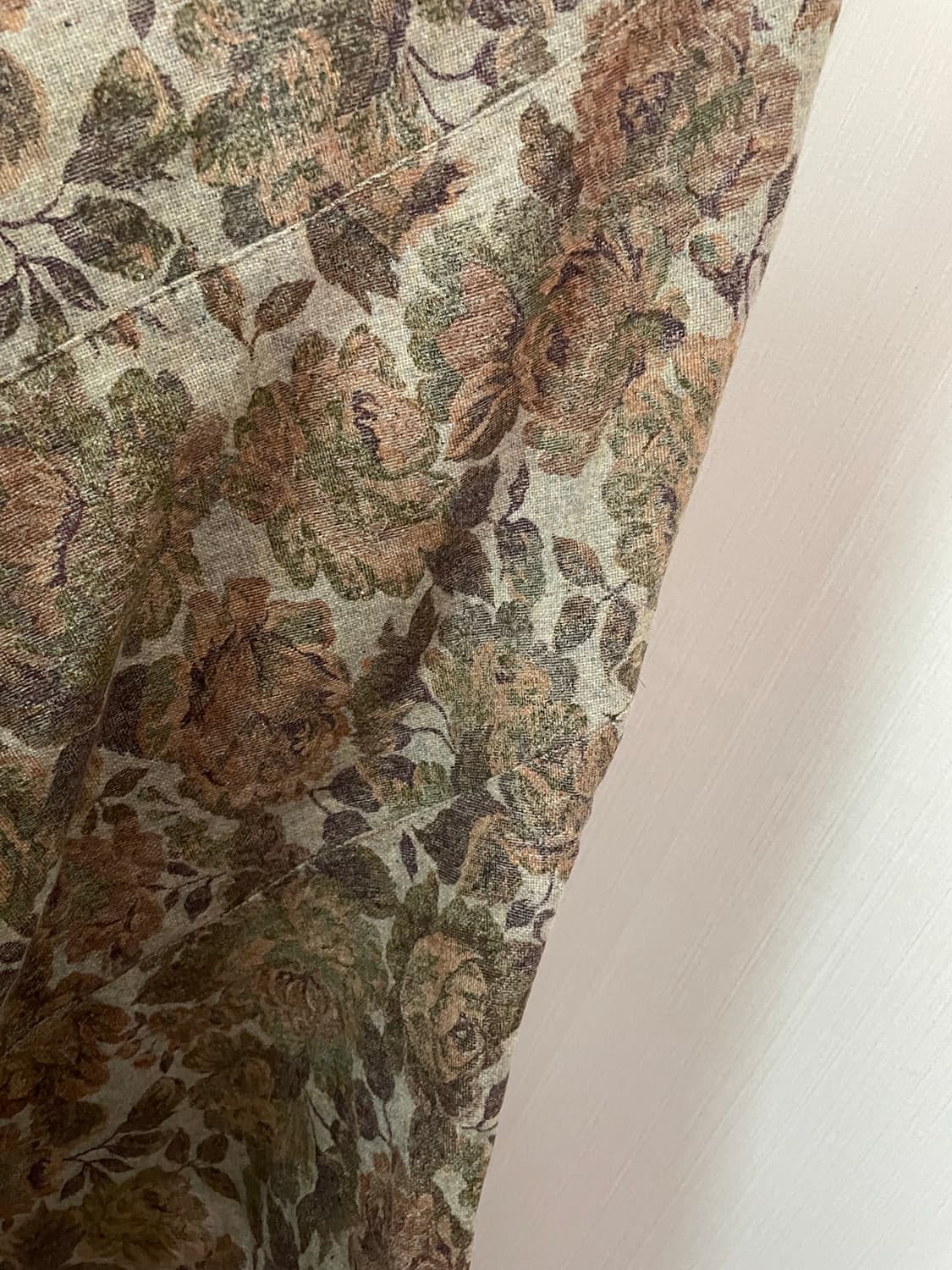 빈티지 플라워 머메이드 스커트 상품이미지3