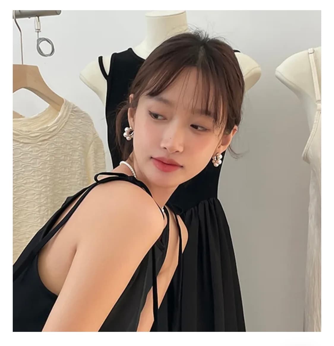 진주 925실버 귀걸이(새상품) 상품이미지3