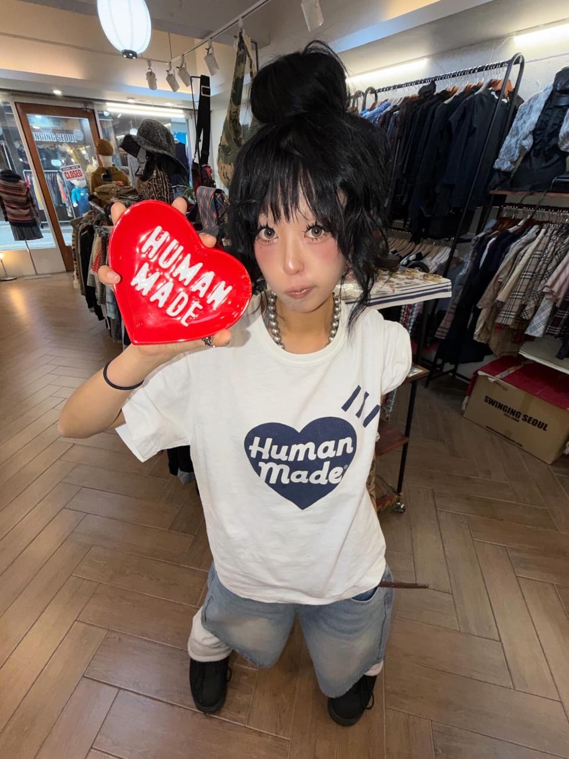 Human Made Logo T-shirt 상품이미지1