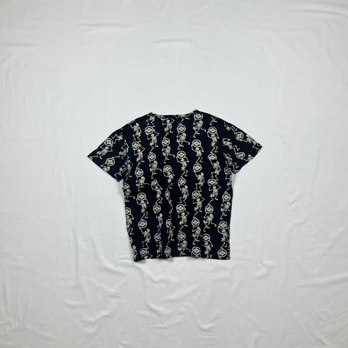 에비수 hidehiko yamane 해골 스컬 프린트 반팔티 상품이미지5