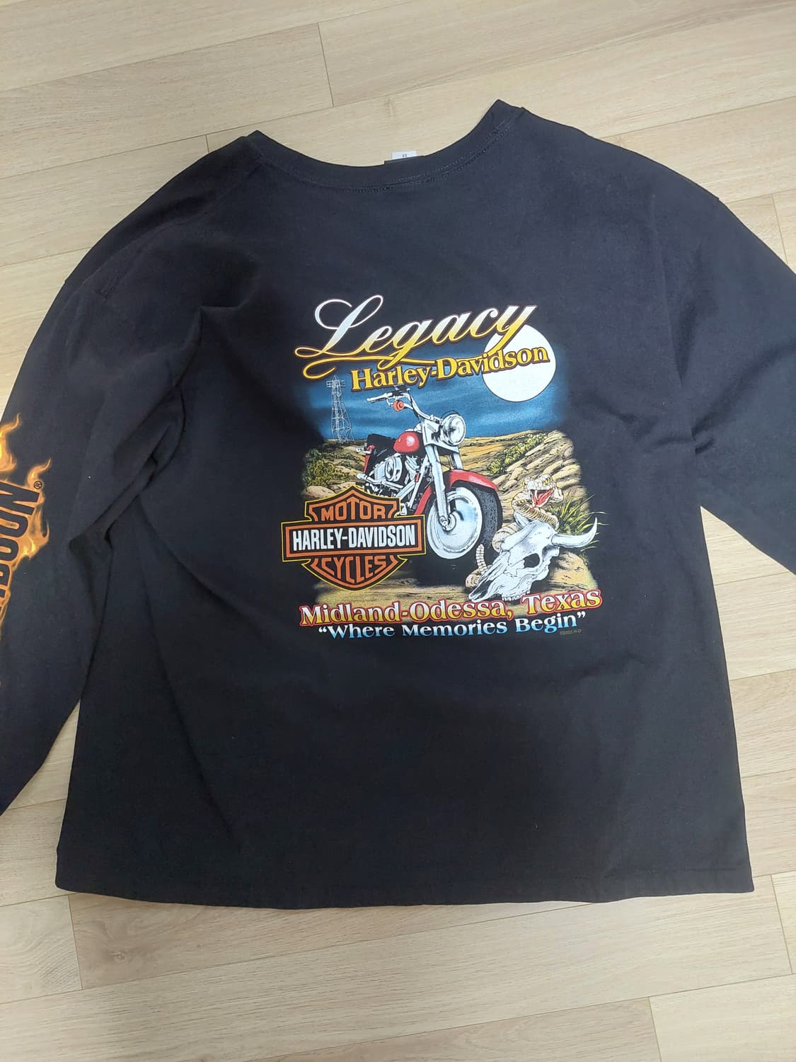 할리데이비슨 롱슬리브(2XL) 상품이미지2