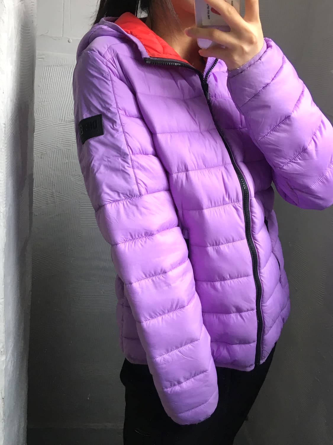 Diesel 디젤 퍼플 다운 자켓 상품이미지1