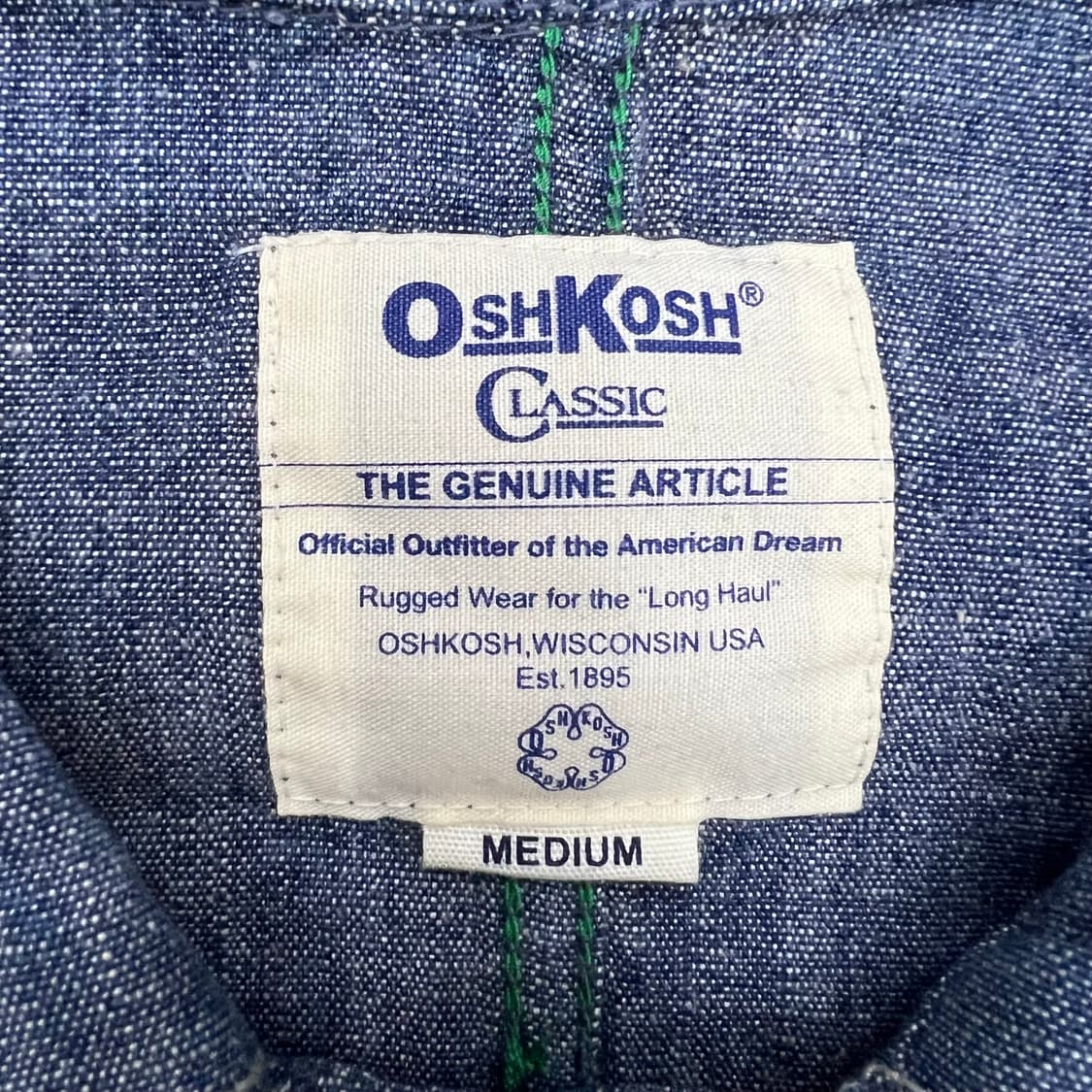 오시코시 데님 자켓 상품이미지2