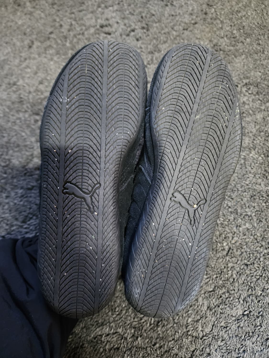 여성 푸마 스피드캣 블랙 스웨이드  225사이즈  상품이미지7