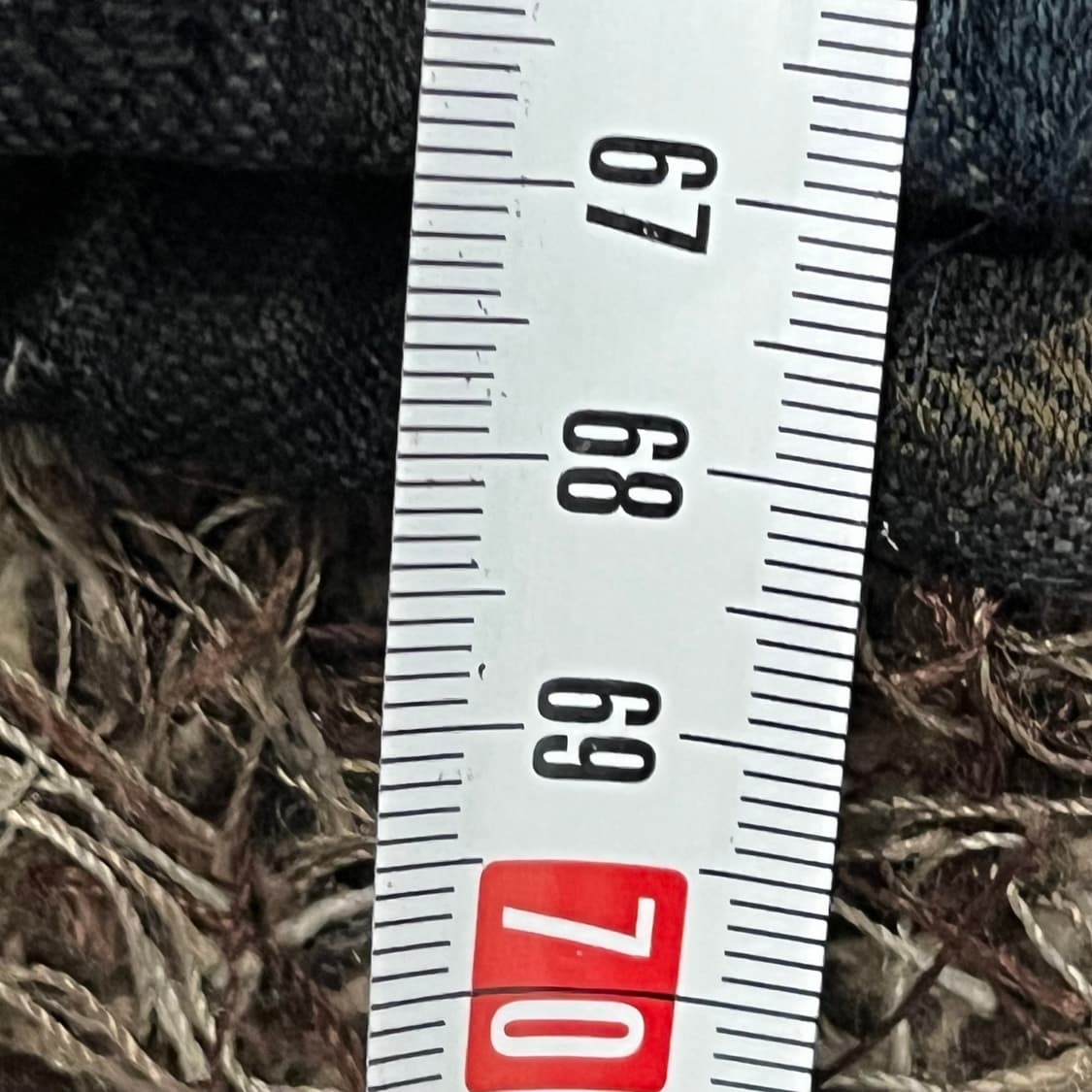 L 발렌시아가 아카이브 봄버 체크 블루종 자켓 상품이미지8