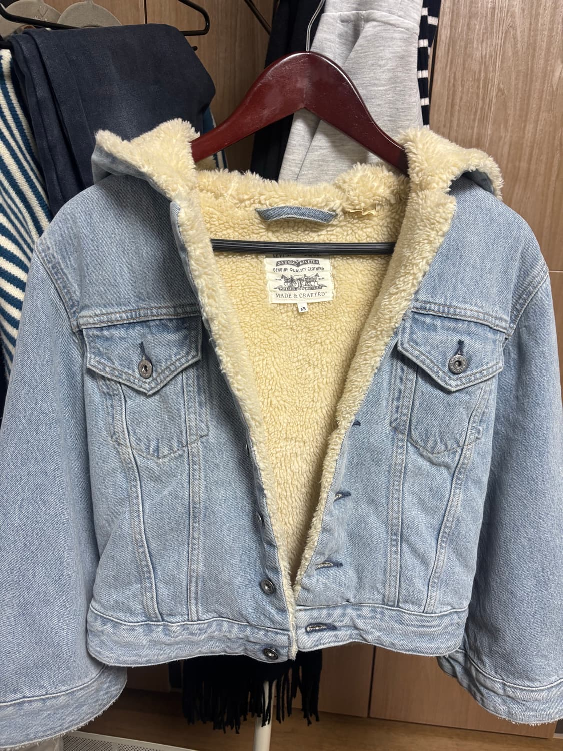 리바이스 쉐르파 데님후드 상품이미지3