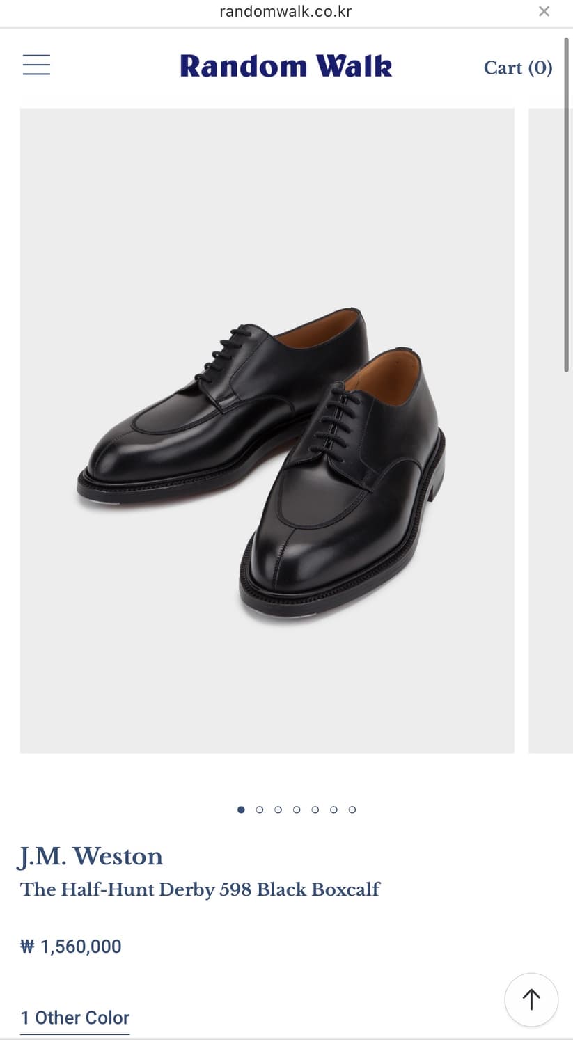 J.M weaton 598 하프 헌트 더비 6e 상품이미지1