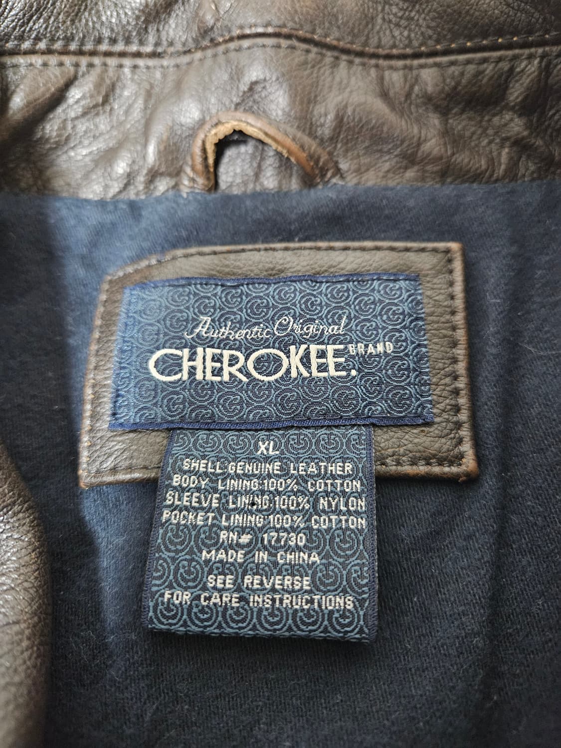 빈티지레더 레더자켓 가죽자켓 카코트 XL 레더 레더카코트 상품이미지5