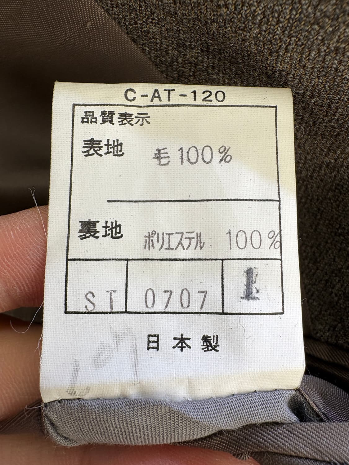 GIULIANO GROSSONI (Made in Japan) 블레이저 상품이미지7