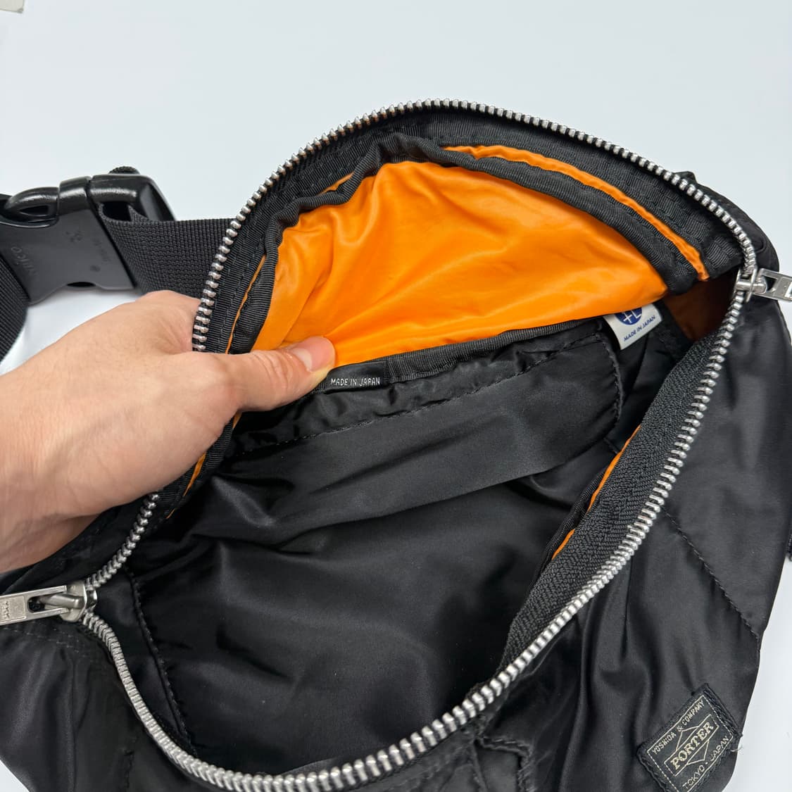 요시다포터 탱커 웨이스트백 블랙  상품이미지6