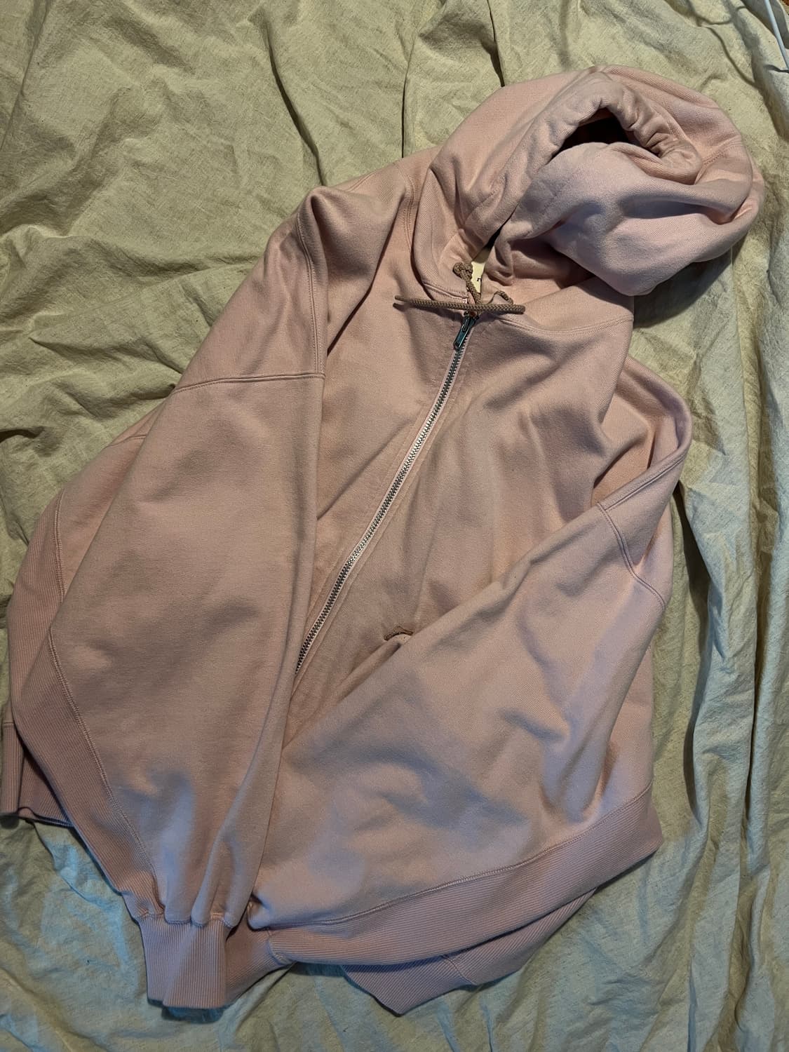 리폼드 refomed kinchaku 킨차쿠 후드집업 핑크 1size 상품이미지1