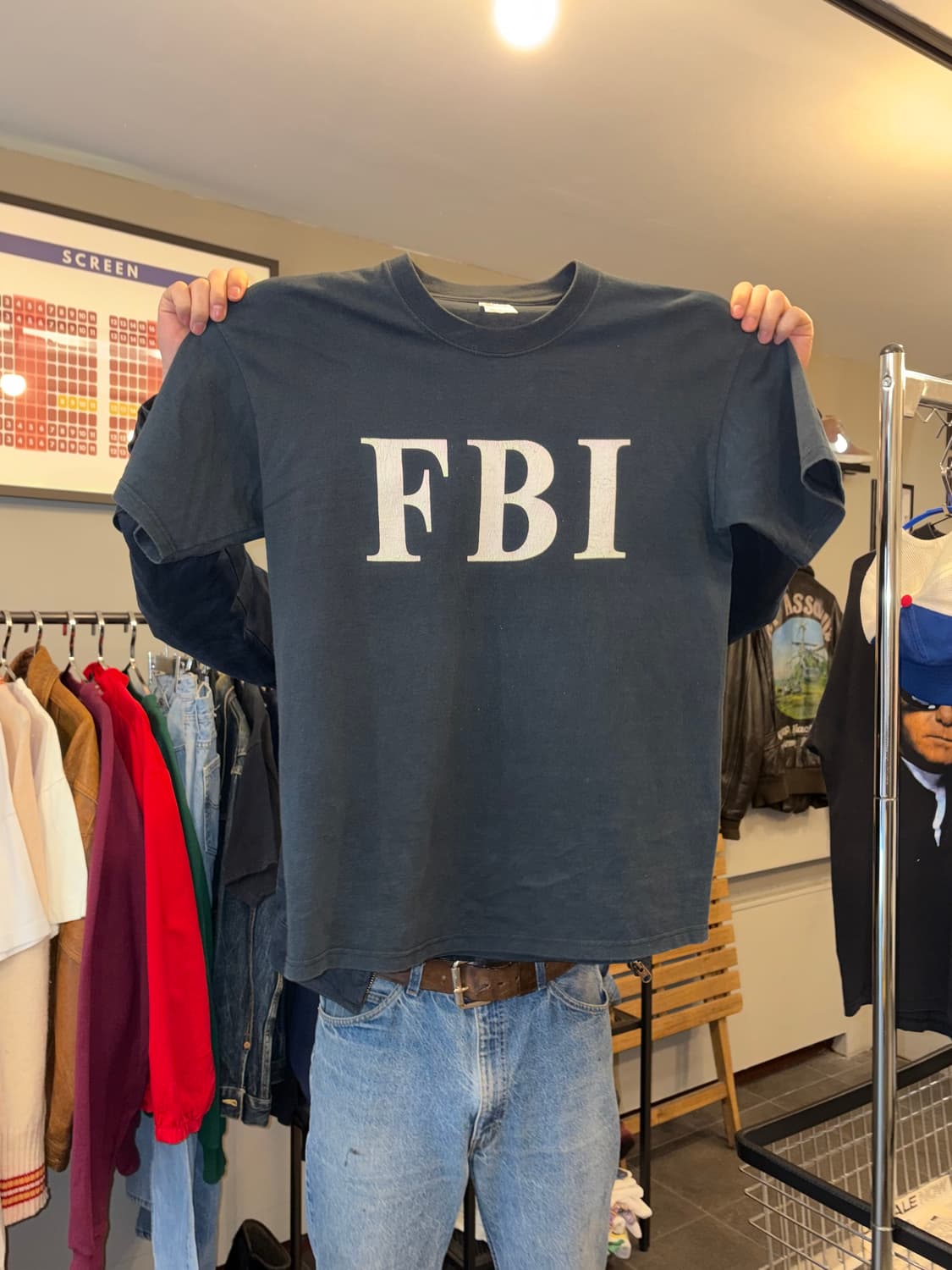 90’s FBI Anvil American culture T-shirt  상품이미지8