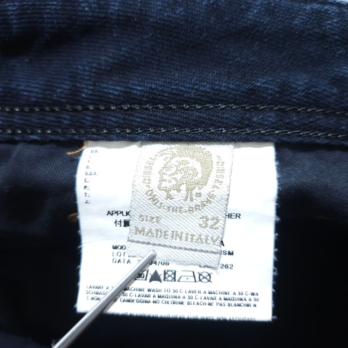 디젤)33/32 Zatiny 일자청바지 데님팬츠 / 왕눈이샵 상품이미지8