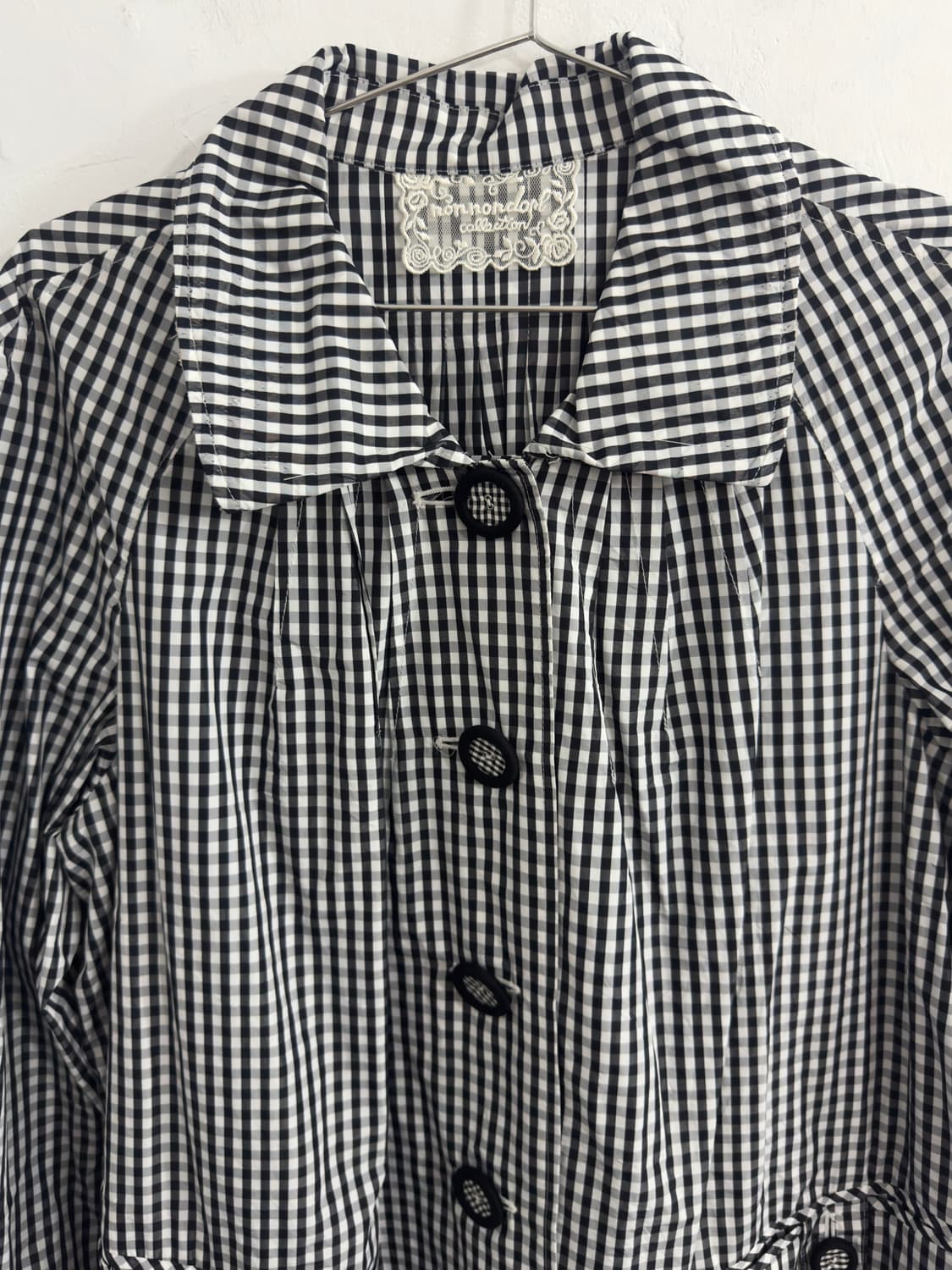 non non doll mori check jacket 상품이미지3