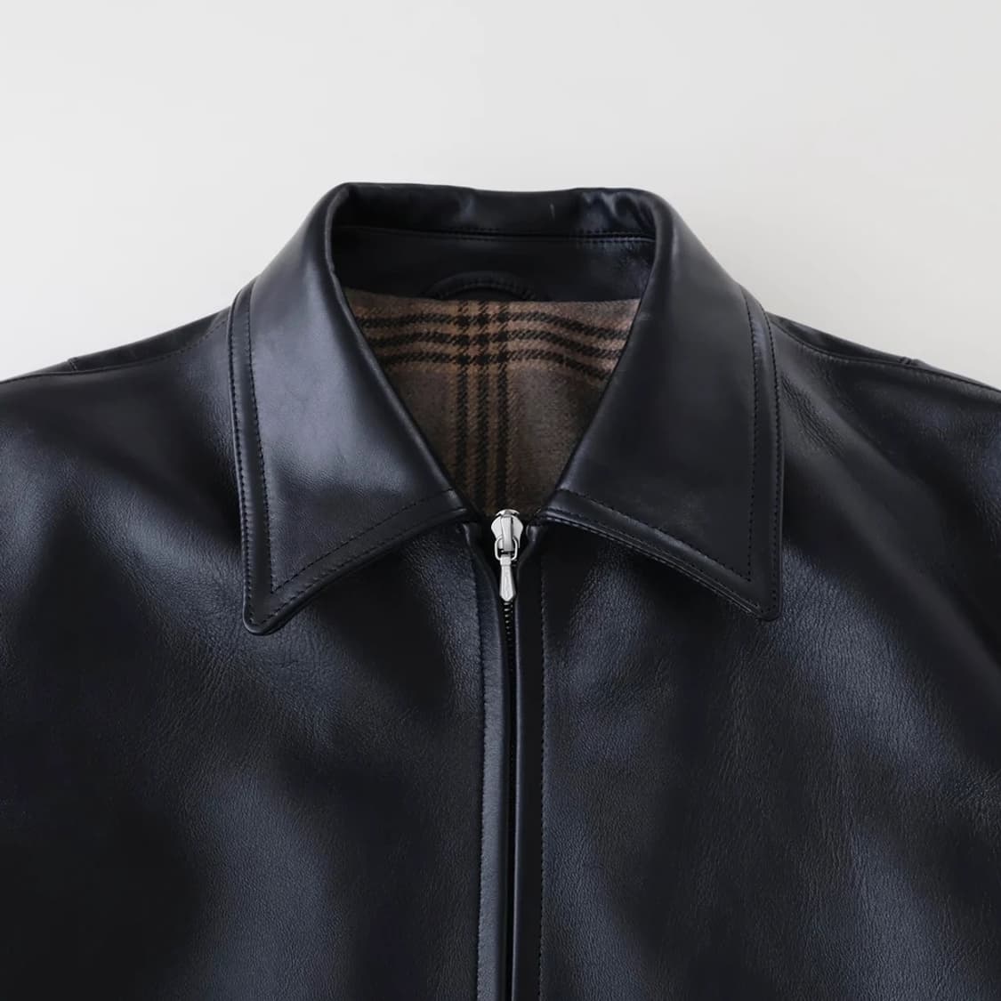 26ss Leather French Riders Jacket 상품이미지4