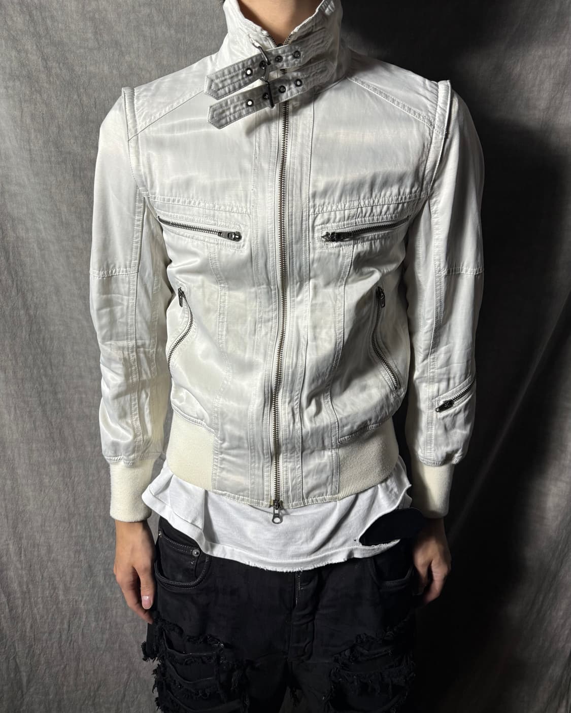 5351 POUR LES HOMMES  Biker Jacket 상품이미지1
