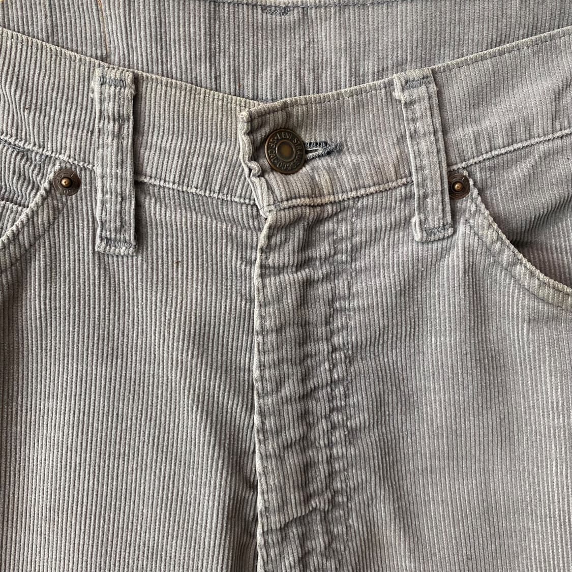 (30)70s 리바이스517 화이트탭 코듀로이 부츠컷 팬츠 상품이미지3