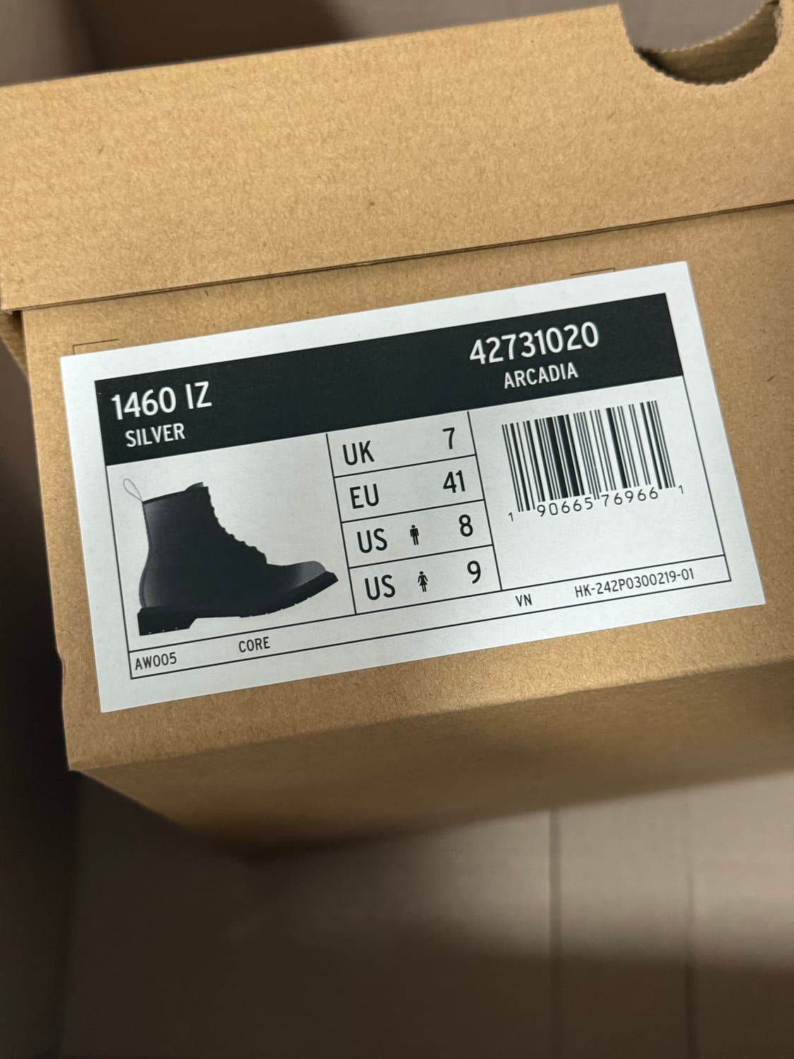 닥터마틴 1460 지프 실버 1460 iz 실버 / 260 상품이미지6