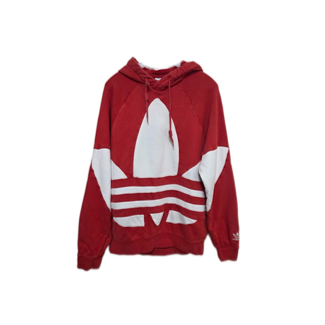 🔥아디다스 빅로고 레드 후드티🔥 상품이미지1