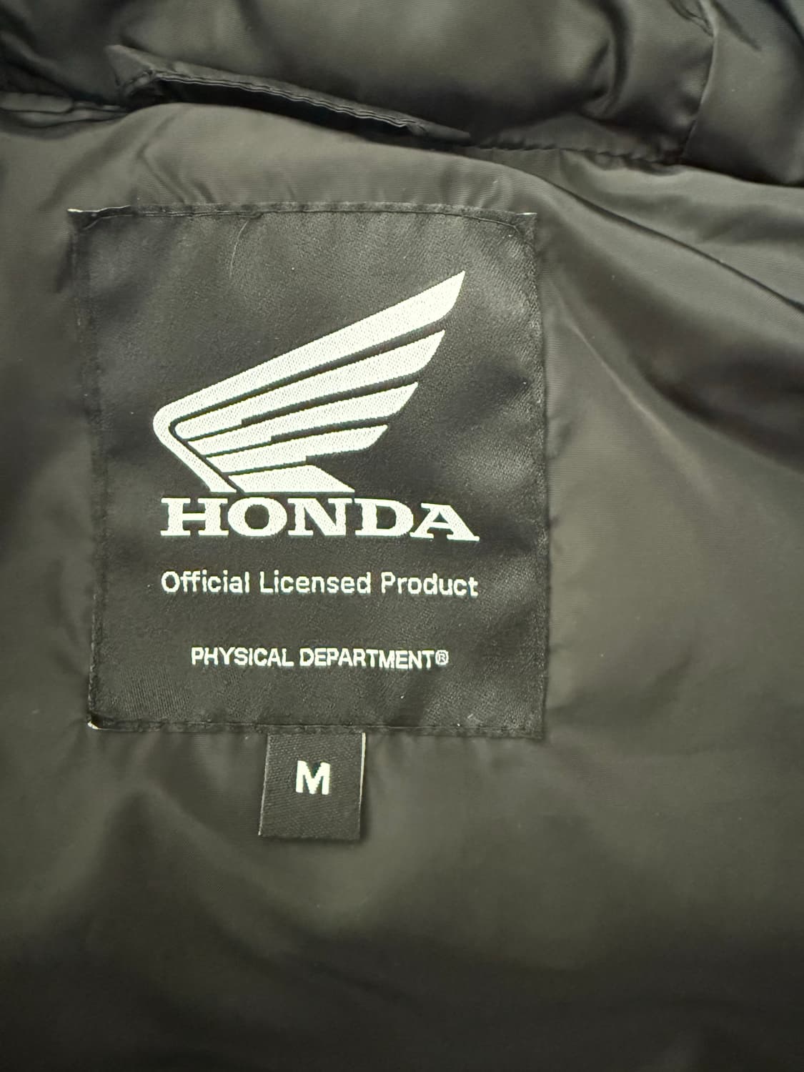 혼다 패딩 블랙 상품이미지2