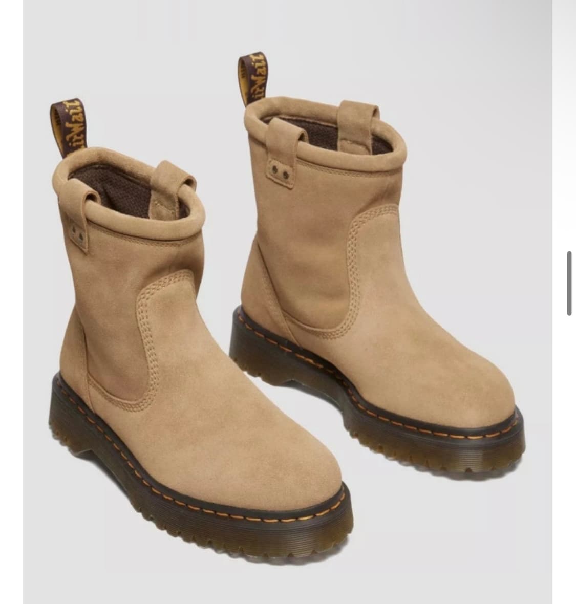 [260] 닥터마틴 애니스톤 로우 스웨이드 바이커 부츠 상품이미지1