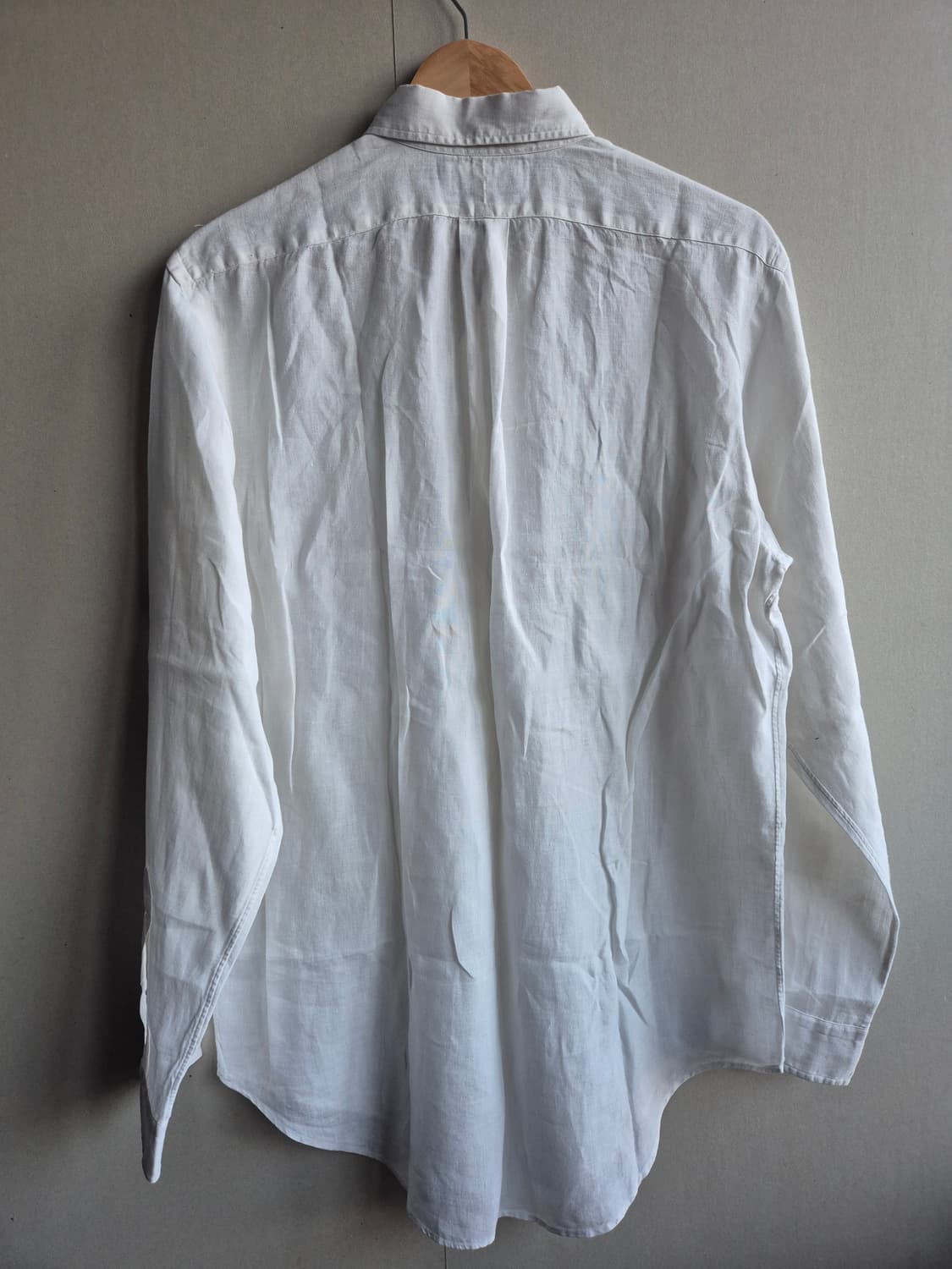 Polo 폴로 화이트 린넨셔츠 made in Italy 상품이미지6