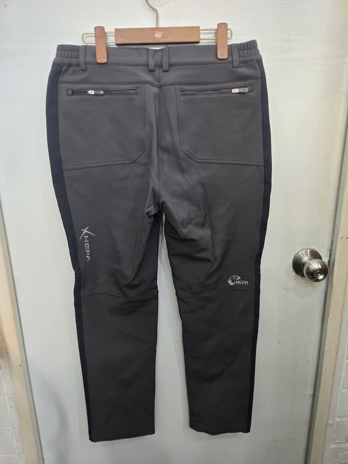 L,100,실측32~34)) NEPA 네파 기모 바지! 뜨뜻해용~ 상품이미지4