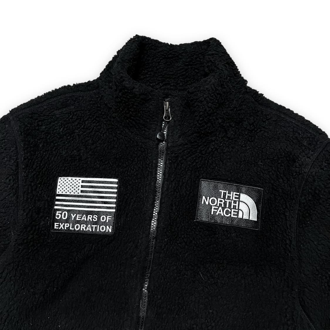 노스페이스 50주년기념 블랙 후리스 자켓 상품이미지2