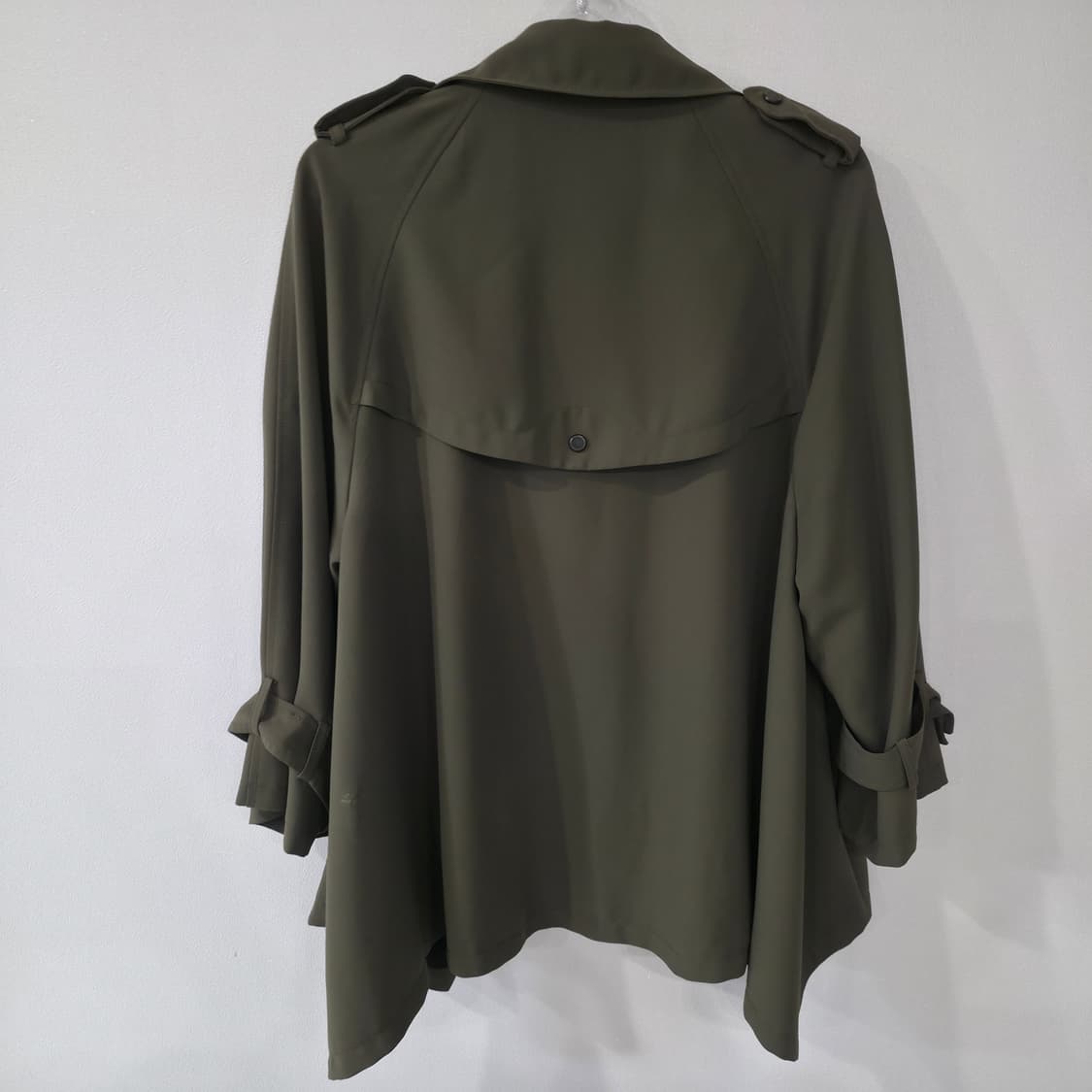 올리비아로렌 카키 트렌치코트 95 상품이미지6