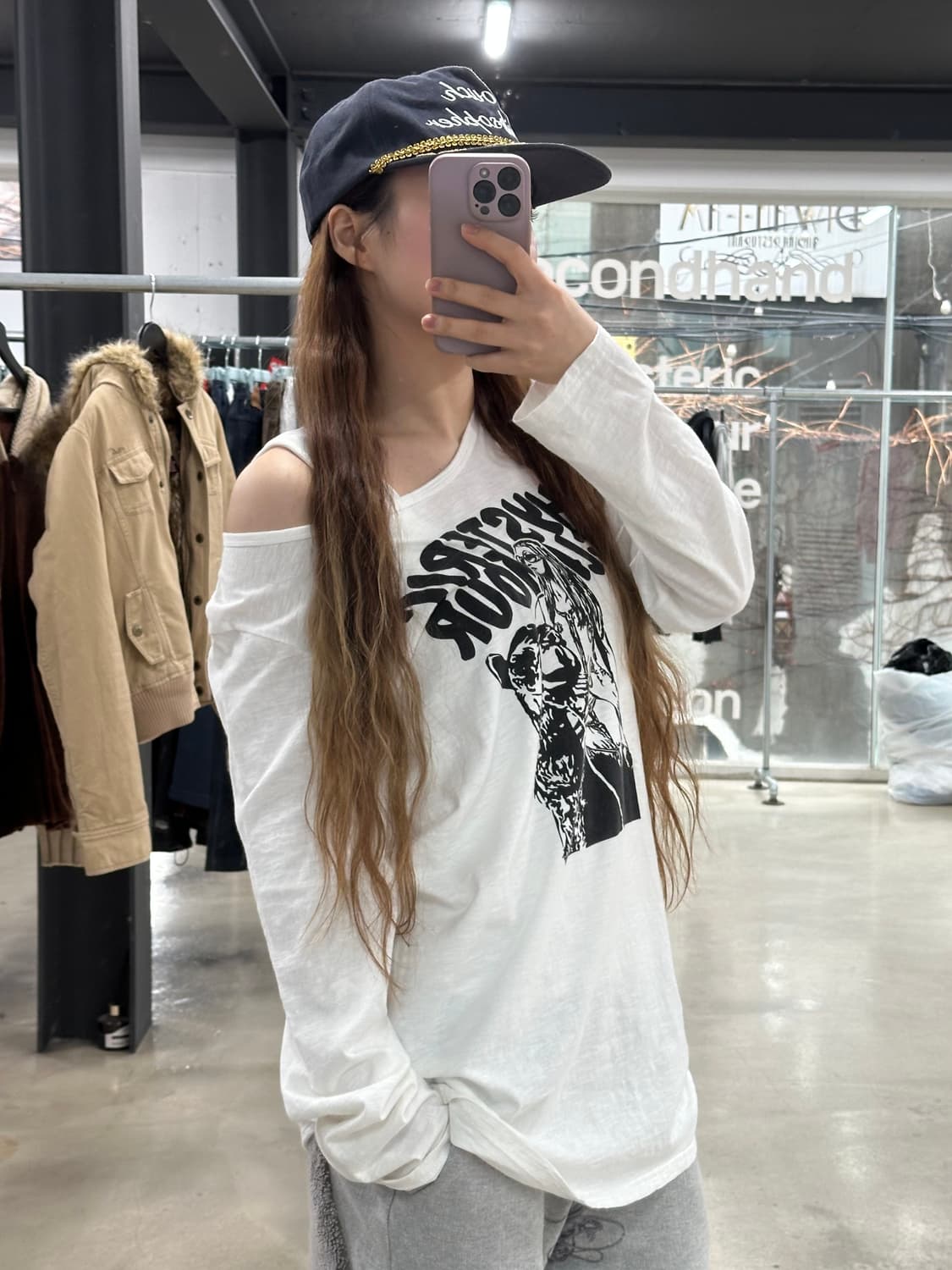 히스테릭글래머 Dizzy&Milky 롱슬리브 긴팔티 상품이미지3