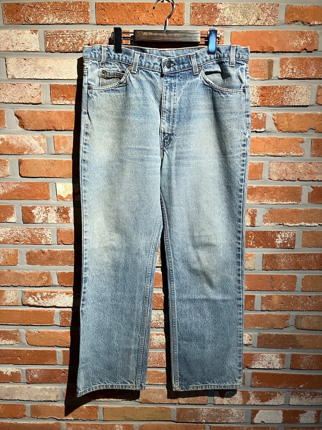 80s USA 빈티지 리바이스 517 부츠컷 데님 팬츠 상품이미지2