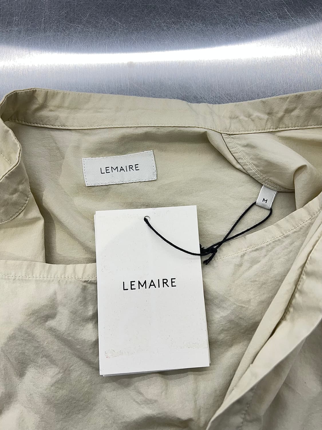 르메르 21ss 컨버터블 넥라인 오버사이즈 셋업 상품이미지8