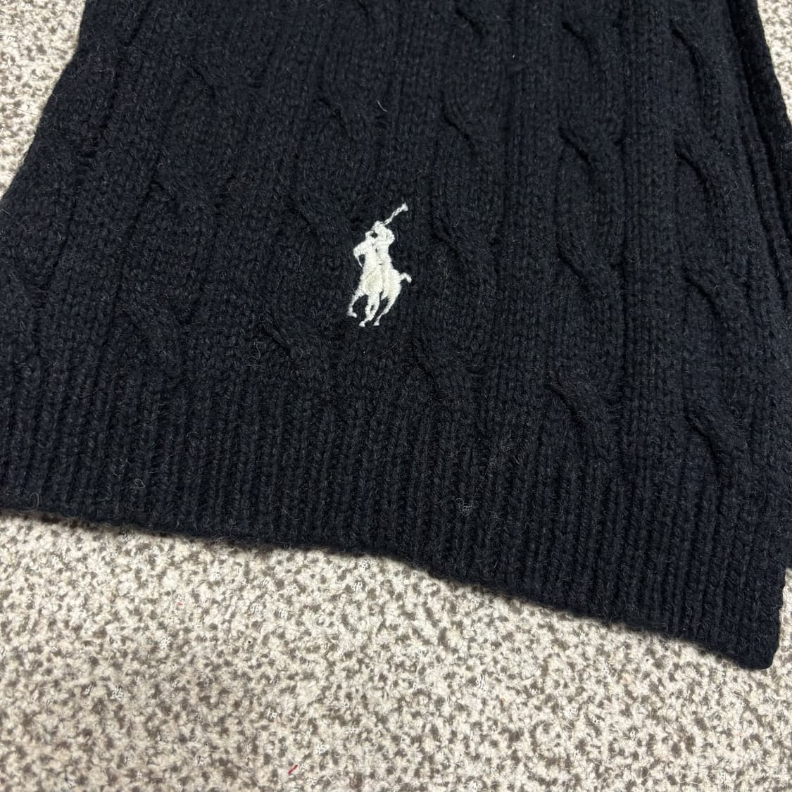 [택포,울20] 폴로 랄프로렌 꽈배기 이태리 머플러 목도리 [A+] 상품이미지2