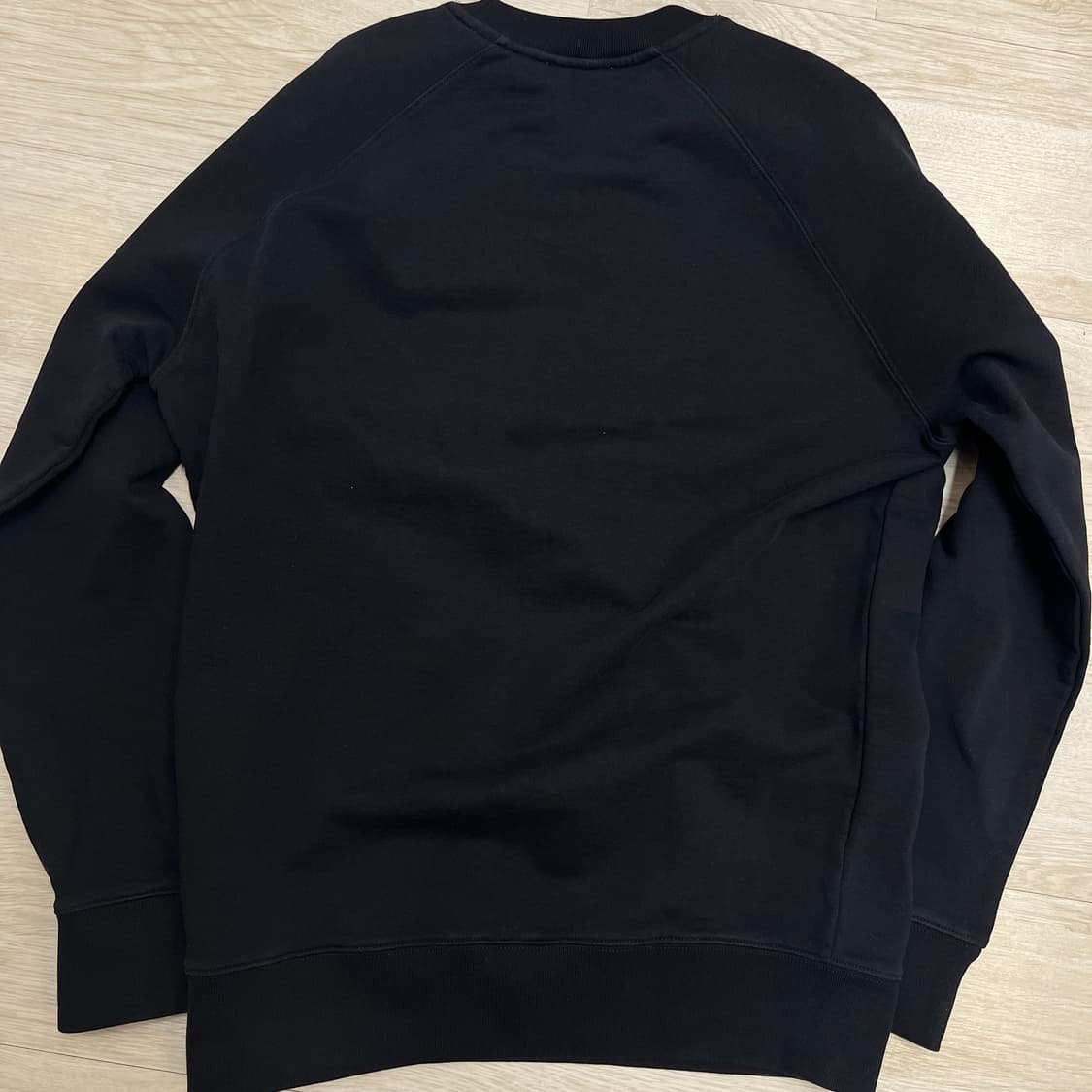 메종키츠네 더블 폭스 맨투맨 블랙  L사이즈 새상품 상품이미지3