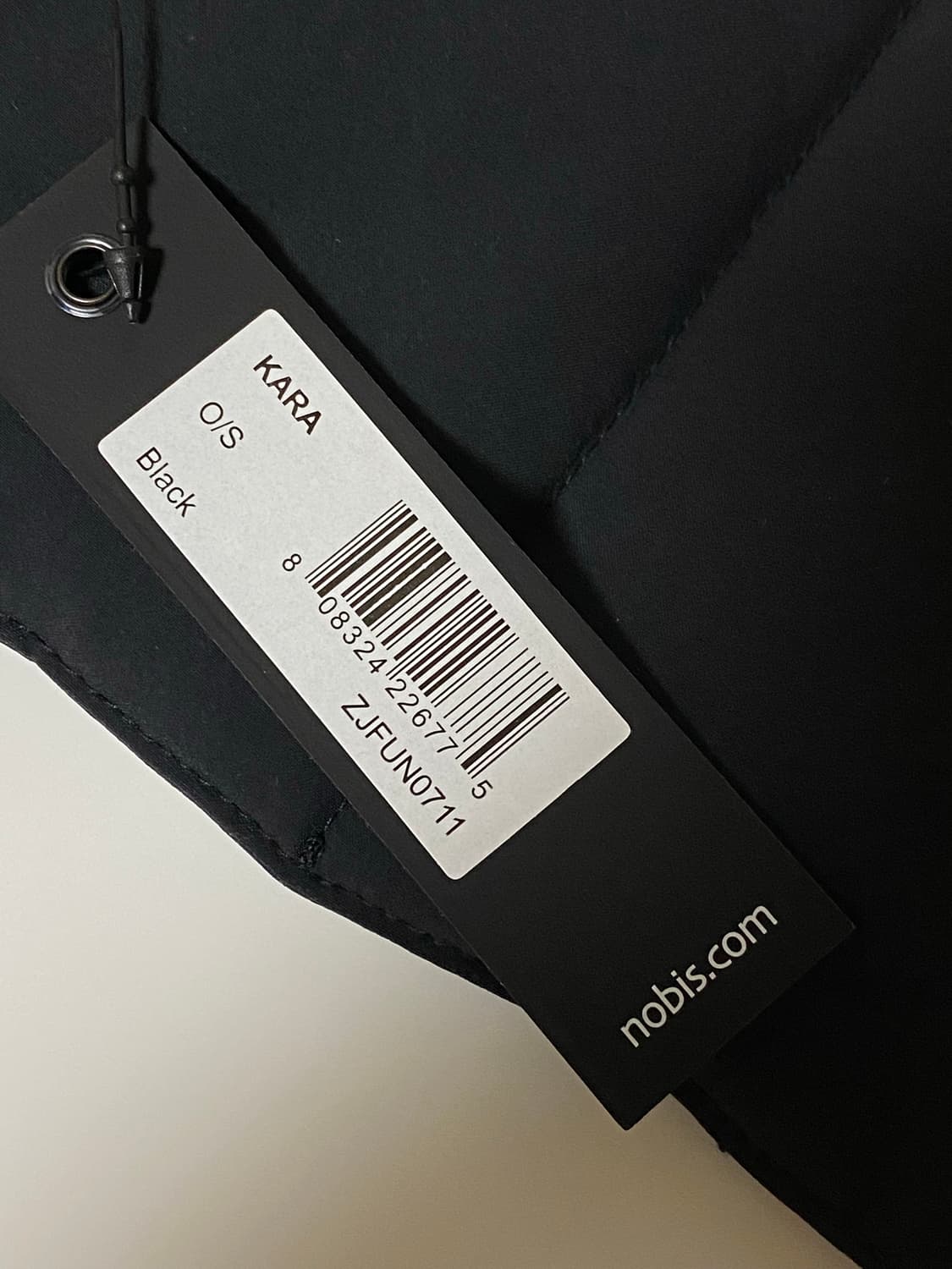 (새상품) 노비스 패딩 머플러 블랙  상품이미지4