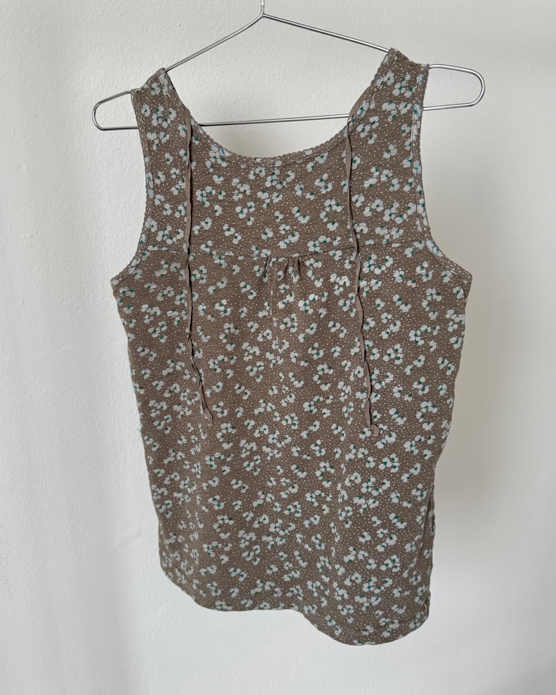 빈티지 플로럴 슬리브리스 상품이미지4