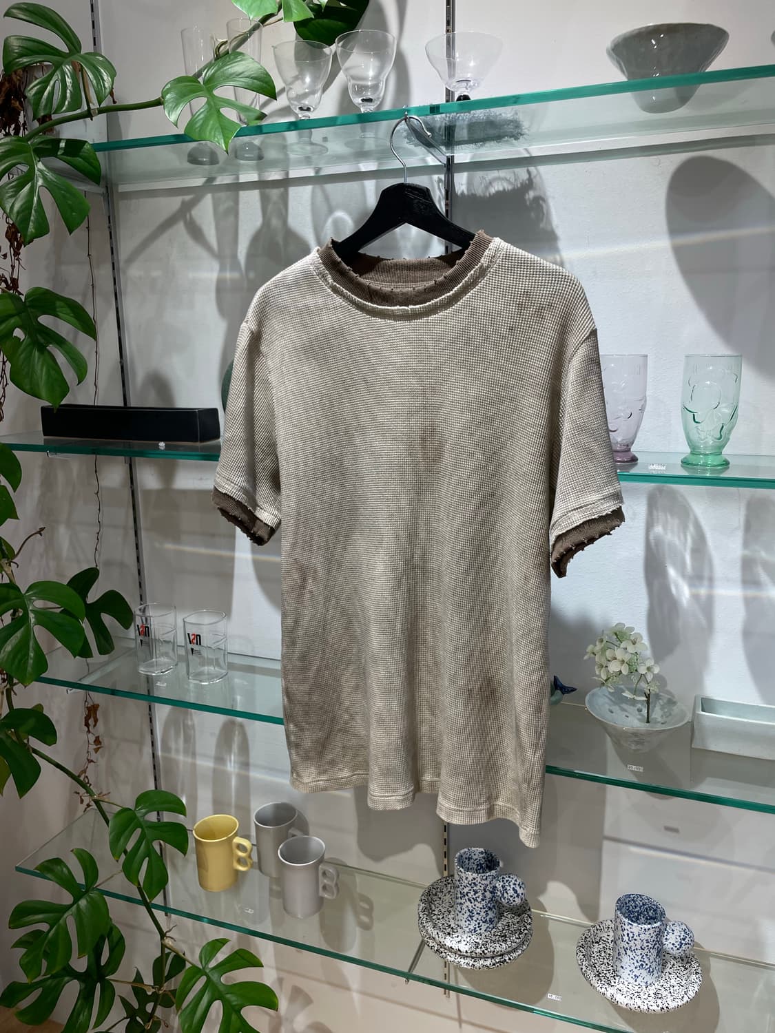 PLATEAU STUDIO vintage ringer waffle tee 상품이미지3