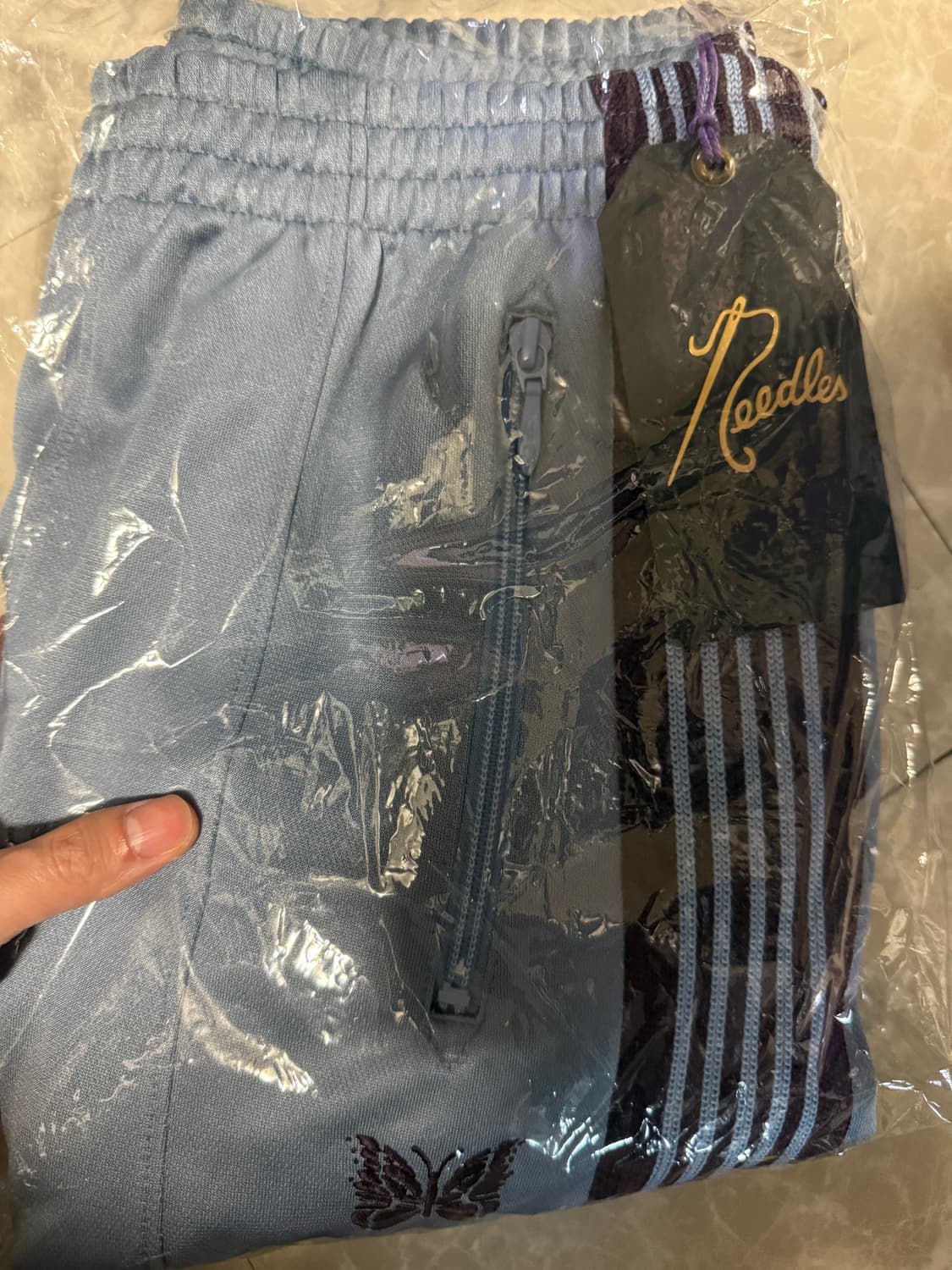 S사이즈 니들스 BEAVER 별주 HD 트랙 팬츠 삭스 상품이미지1